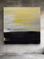 Originales abstraktes Bild 100x100x3cm