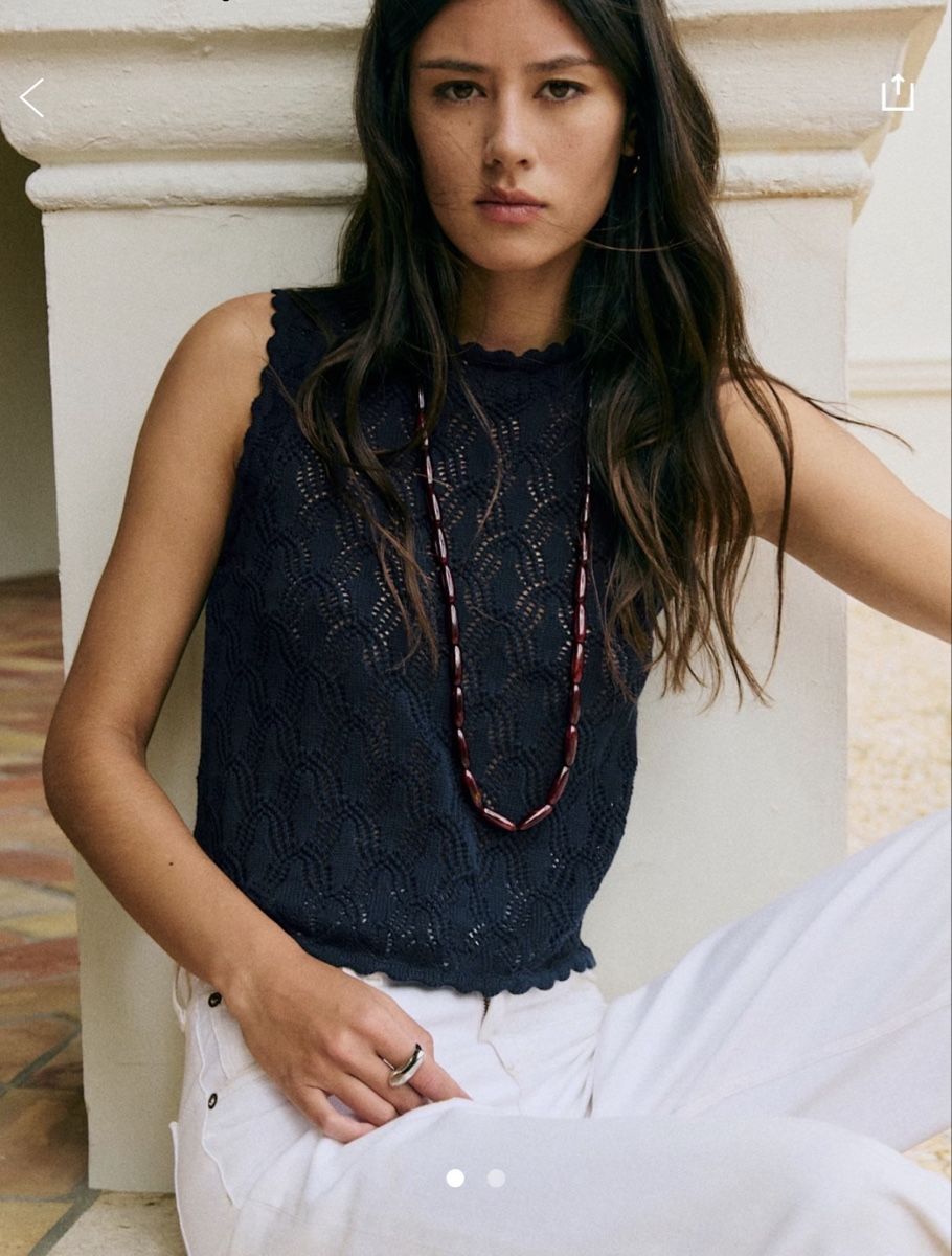 Sezane Top: Mathilda Top, Sézane, neu – Nuovo (secondo la descrizione) da BASEL venduto da LILALOU28