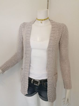 🤩MANGO SUIT STRICK CARDIGAN HELLGRAU NEU & D&G P.