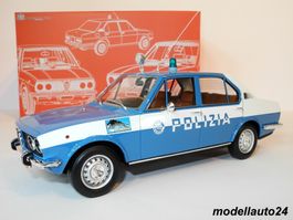 Alfa Romeo Alfetta 1.8 Polizia S.Volante 1976 / Laudor. 1:18