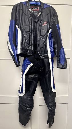 Motorrad Lederkombi 2 Teiler