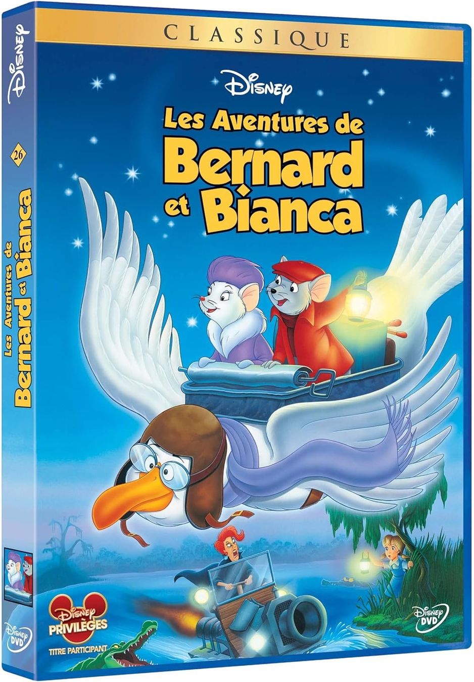 Tutti i DVDs: Disney : Les Aventures de Bernard et Bianca – Usato da Troinex venduto da grigri2020