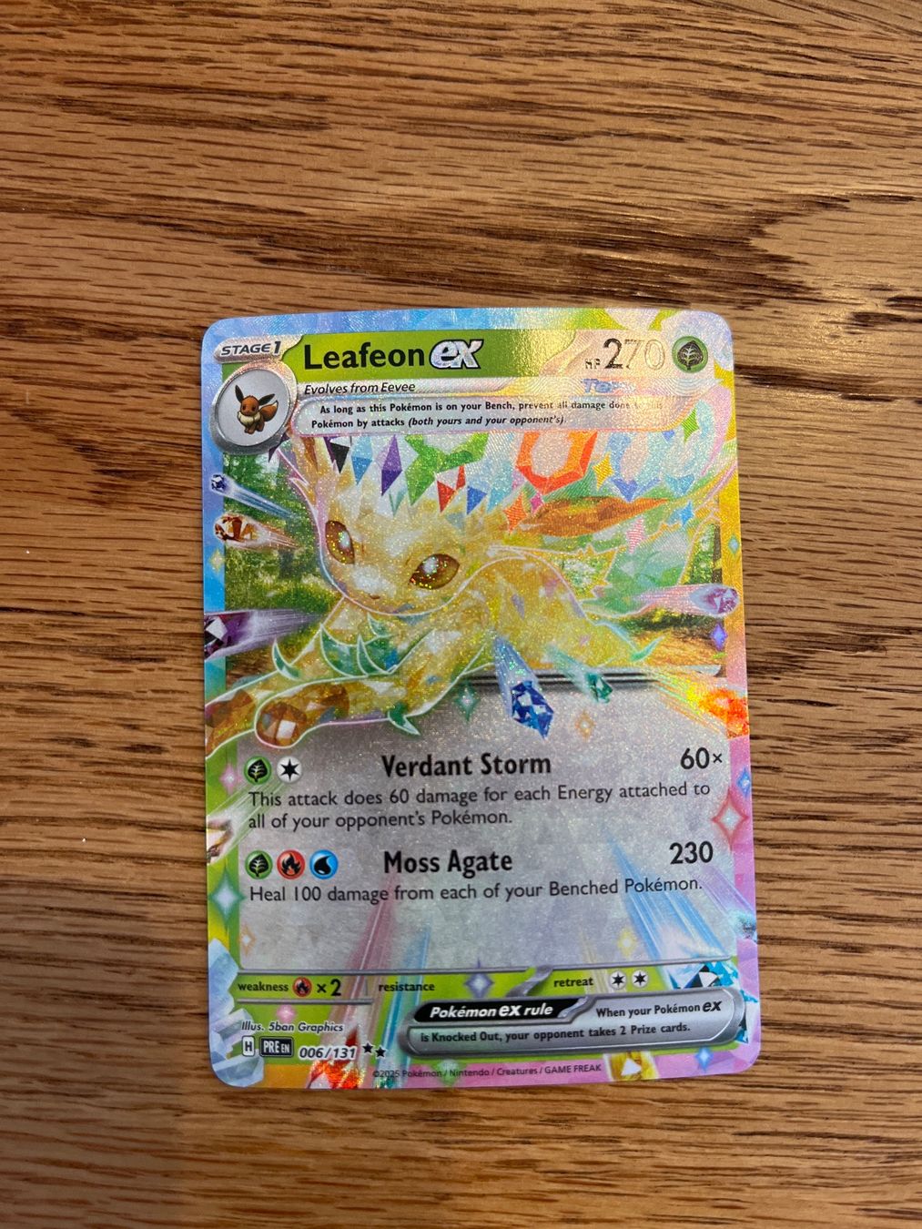 Karten: Pokemon Prismatic Evolutions Leafeon ex ab 3.- – Neu (gemäss Beschreibung) aus Frauenfeld von