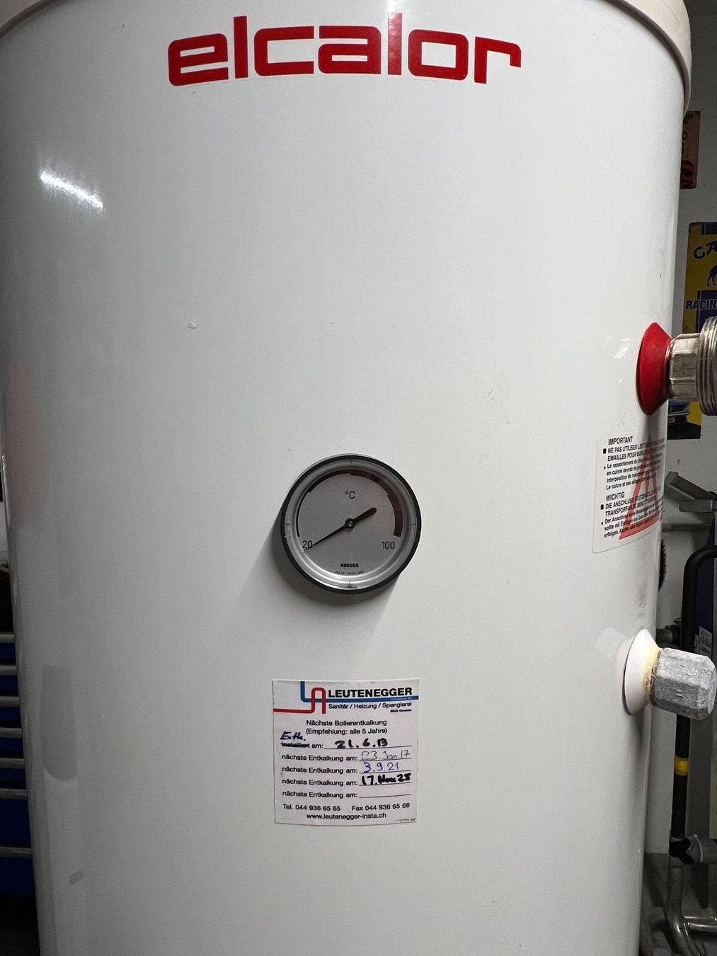 Sanitari: Boiler 300 Liter Elektro – Usato da Egerkingen venduto da Kalkschutzboilerprof 1