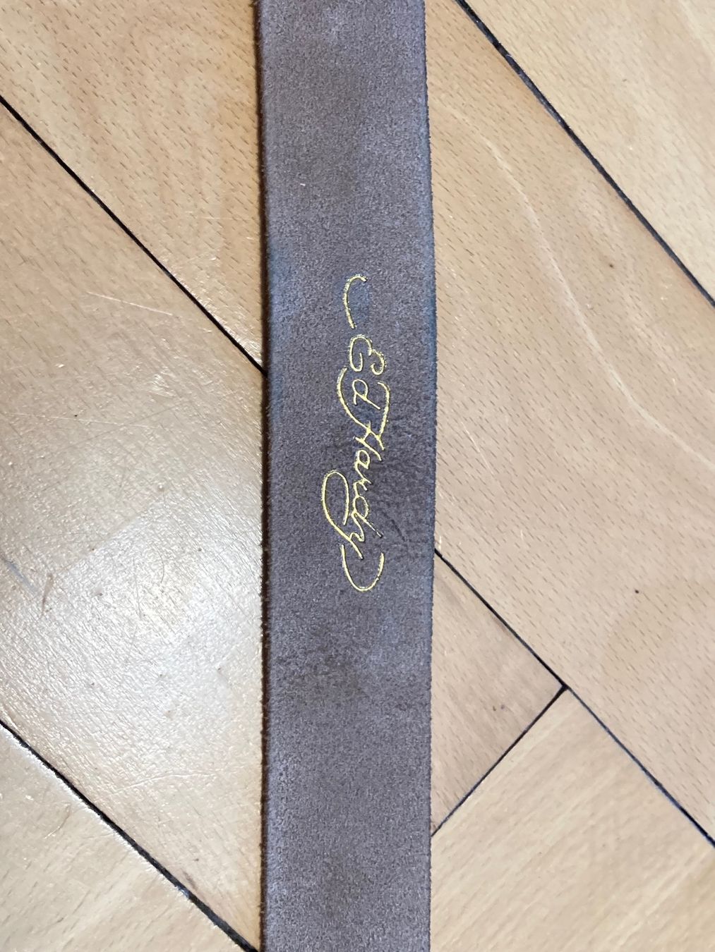 Ed Hardy Cinture: Vintage Y2K Ed Hardy Belt Leather – Usato da Zürich venduto da le_souk 4
