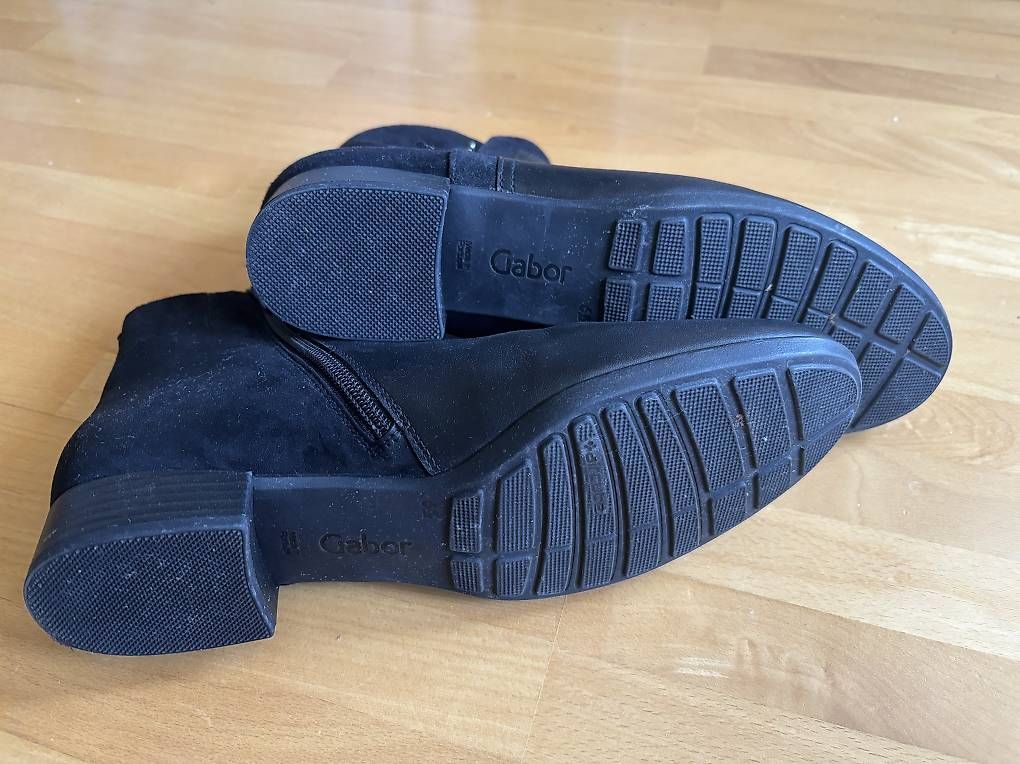 Gabor Scarpe da donna: Gabor Lederstiefeletten Gr. 6.5 schwarz – Nuovo (secondo la descrizione) da Seuzach venduto da Rockyalps 1