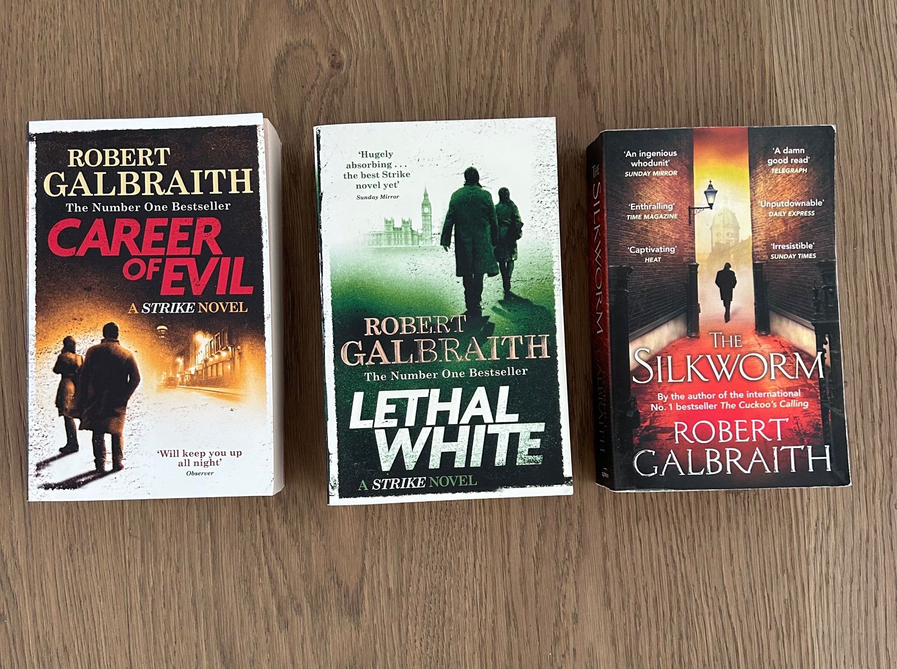 Bücher: Robert Galbraith’s Romans 3X – Gebraucht aus Erlenbach ZH von Syssi_C