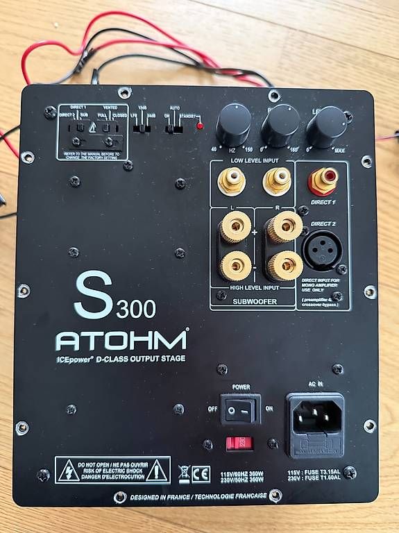 Amplificatori: Module subwoofer Atohm s300 – Usato da St-Prex venduto da Nhivek 2