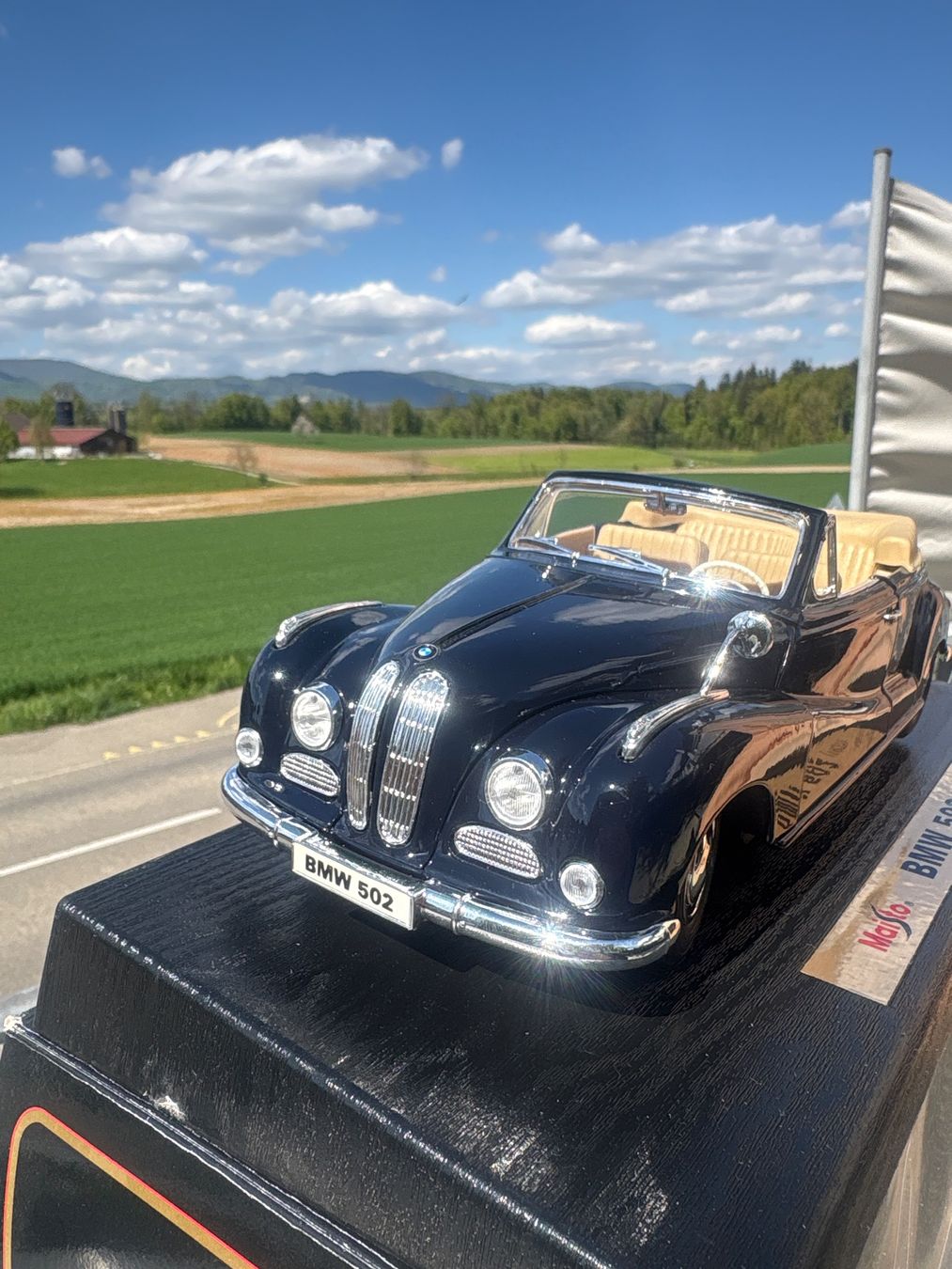 BMW Modellini d'auto: BMW 502 Cabriolet 1:18 1955 – Nuovo e nell'imballaggio originale da Aarwangen venduto da kah_79t5 2