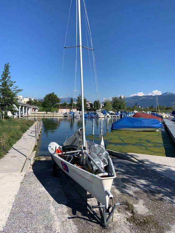 Segelboot Topper ISO ohne Trockenplatz Günstig (Gebraucht) in Wilen b ...