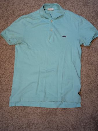 Lacoste Polo-Shirt, hellblau, Grösse 4, Top Zustand!