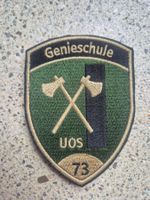 *** Badge Genieschule UOS 73 mit klett ***