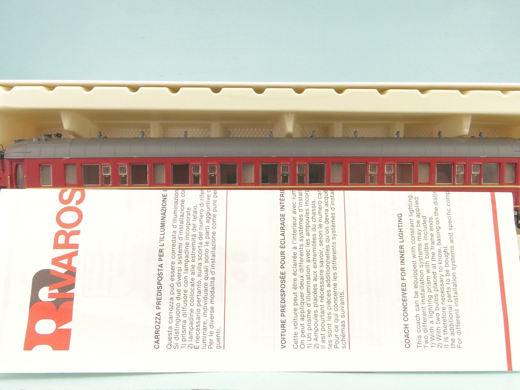 Rivarossi Modellini di ferrovie: Rivarossi 2922 Mitropa Sleeping Car, neuwertig – Usato da Bülach venduto da cann11 2