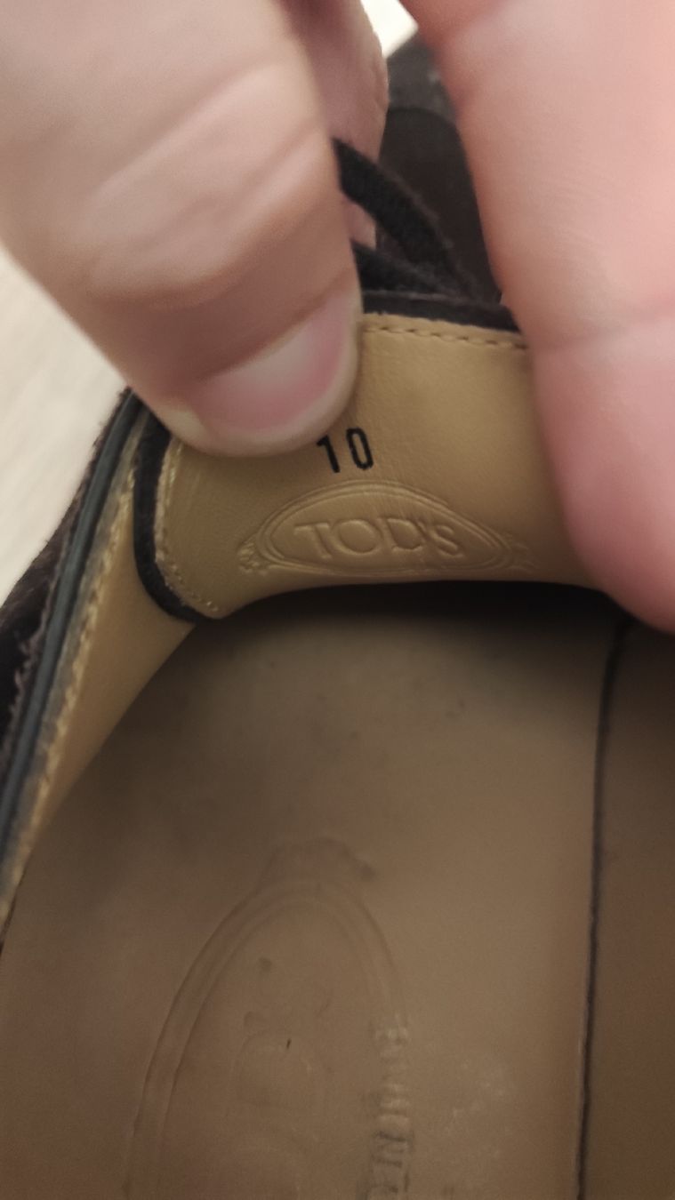 Tod'S Herrenschuhe: Tods Brouges Lederschuhe 10 – Gebraucht aus Steffisburg von RexRegis 6