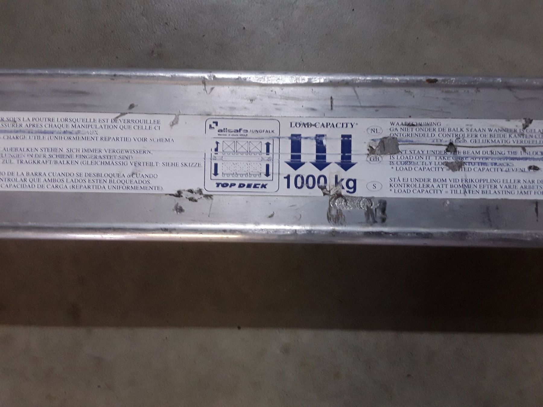 Tutti i ricambio: Sicherungsbalken LKW / 0236 – Usato da Knutwil venduto da Virginia007 3