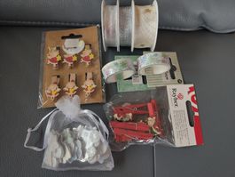 Weihnacht Set Dekoband Klammern, Washi Tapes