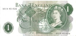 1 Pfund Banknote England