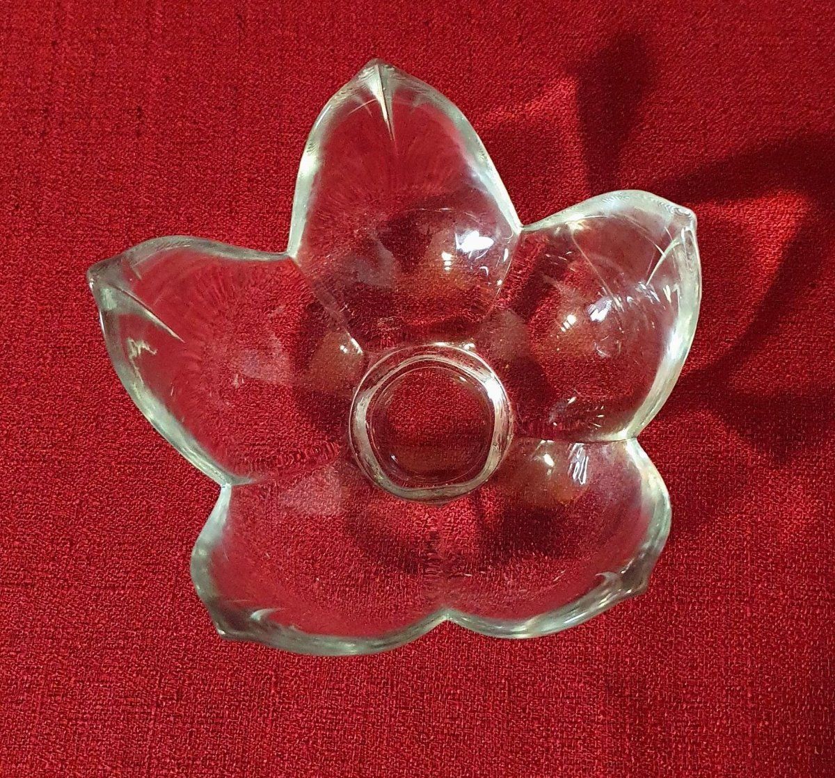 Bicchieri: Glasschale in 5 blättrigen Blumenform – Usato da Abtwil AG venduto da MaVo.0710