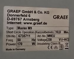 Graef Allesschneider Master Typ M9 - gebraucht - ca. 5 Jahre