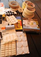 KLEBEBAND, KLEBER, FUSS, SOCKEL,STAHLWATTE, ES LOHN SICH