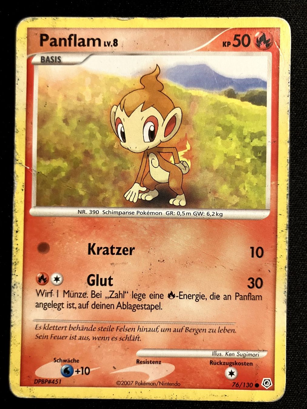 Pokémon Carte collezionabili: Pokemon Panflam - Diamant & Perl 76/130 - Deutsch – Usato da Bern venduto da Big_GS
