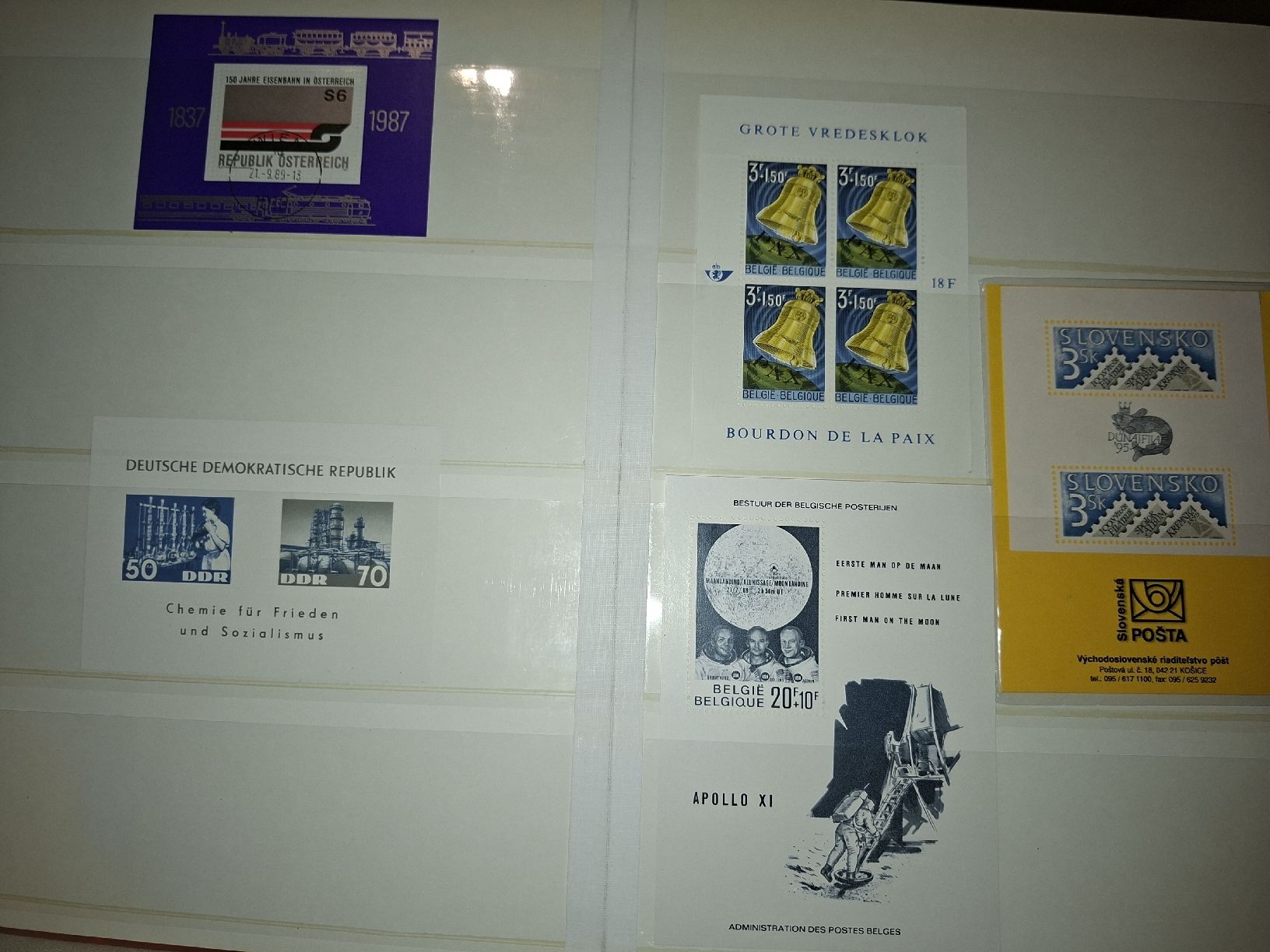 Tutti i francobolli: Album div. Sonderblocks – Usato da Balgach venduto da SIMEON27 1