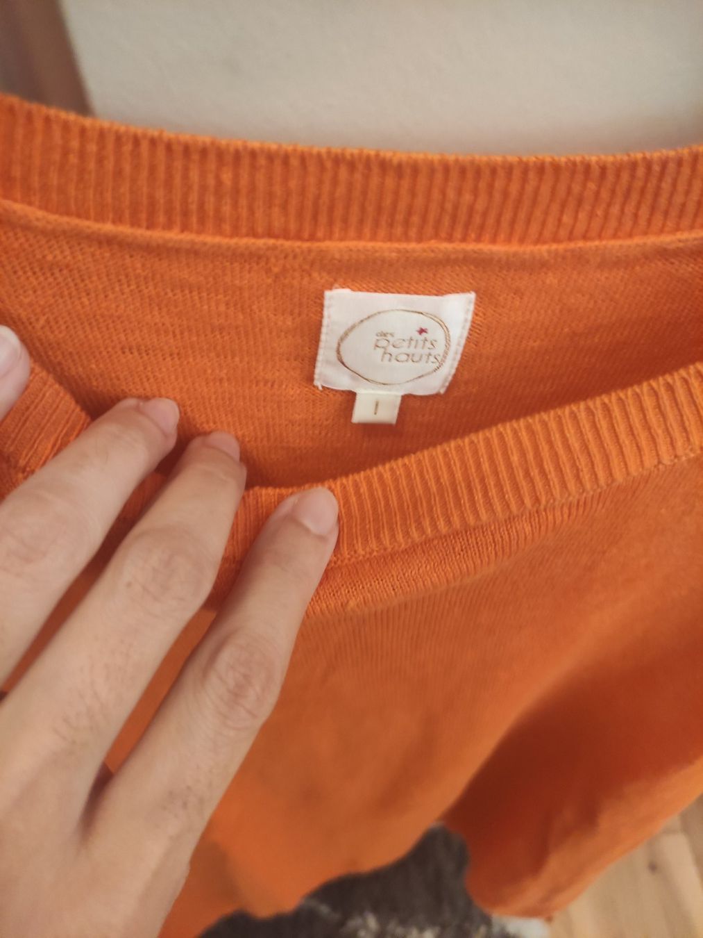 Des Petits Hauts Camicette: Shirt Bluse orange Des Petits Hauts Gr. 1 / S – Nuovo (secondo la descrizione) da Schliern b. Köniz venduto da Pecannut 1