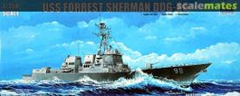 Maquette de l'USS Forrest Sherman - Trumpeter - 1/350