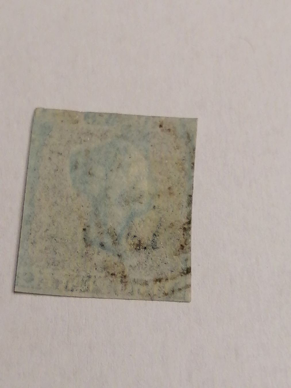 Alle Briefmarken: Two Pence Blue 1841, Platte 3  – Gebraucht aus Happerswil von tschergi 1