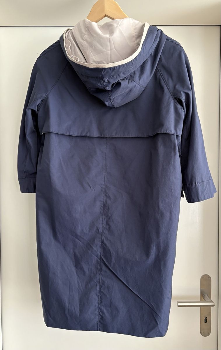 Cappotti: S MaxMara Reversible Raincoat - Grey & Navy - Size M – Usato da Zürich venduto da ron_t88f 7