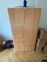 Kleiderschrank Birkeoptik Kombischrank Schubladen guter Z...