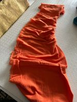 Sciarpa arancione leggera 154x176 cm