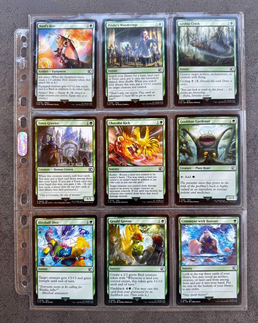 Magic The Gathering Sammelbilder & Trading cards: FINAL FANTASY Commons 79stk. – Neu (gemäss Beschreibung) aus Rechthalten von hosme_be 2