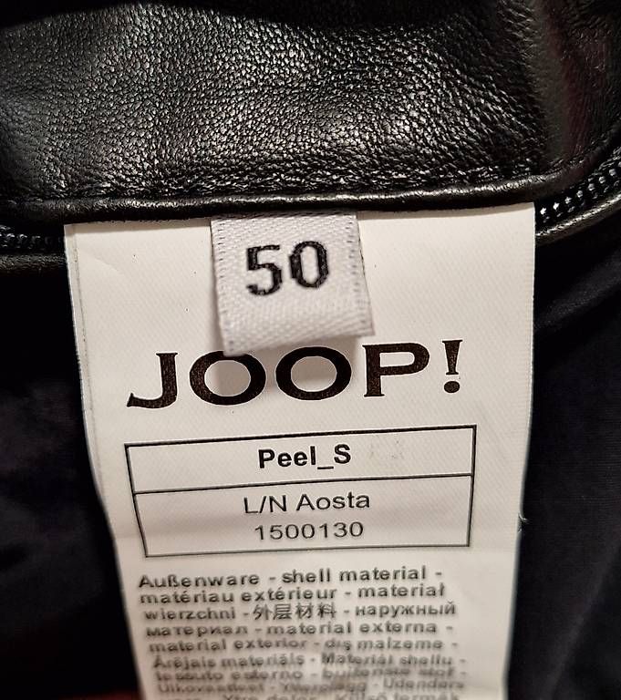 Joop Giacche: NEU JOOP Lederjacke 50/L – Nuovo (secondo la descrizione) da Baar venduto da SBBaco 3