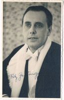 Fritz Gelingk Autogramm signiert Vintage Foto 9x14cm