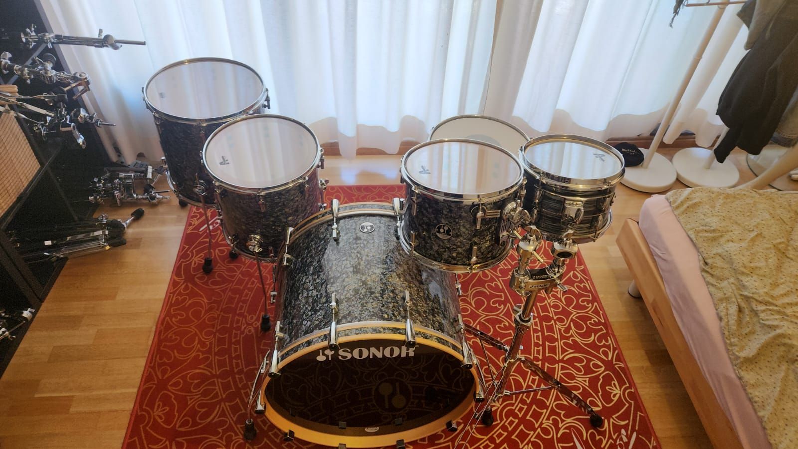 Sonor Instruments de musique: SONOR SHELL SET S CLASSIX ROCK – D'occasion à Tüscherz-Alfermée par web_8nsr