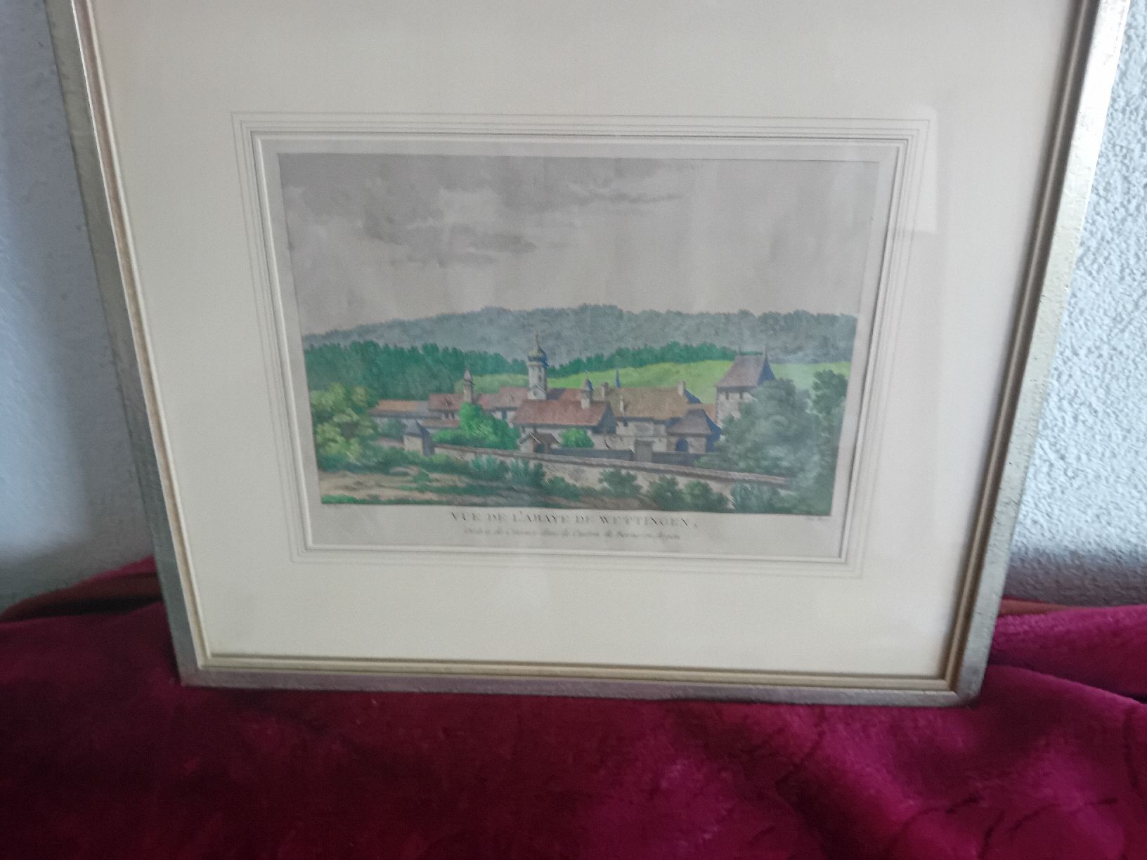 Posters & Illustrations: Kleines Bild von Wettingen AG – D'occasion à Kienberg par yvo_pd8g 1