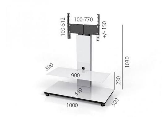 Spectral Meubles TV: Spectral Floor QX Design TV Standfuss – D'occasion à Maienfeld par hfo_b9jq