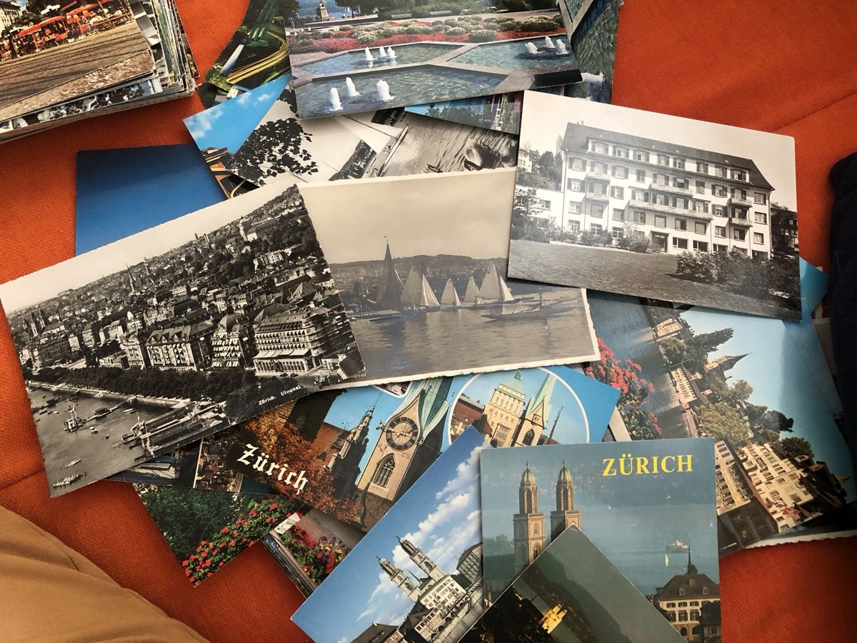 Ansichtskarten: 100 Ansichtskarten ZÜRICH + 50 weitere – Gebraucht aus Lufingen von Rac0 3