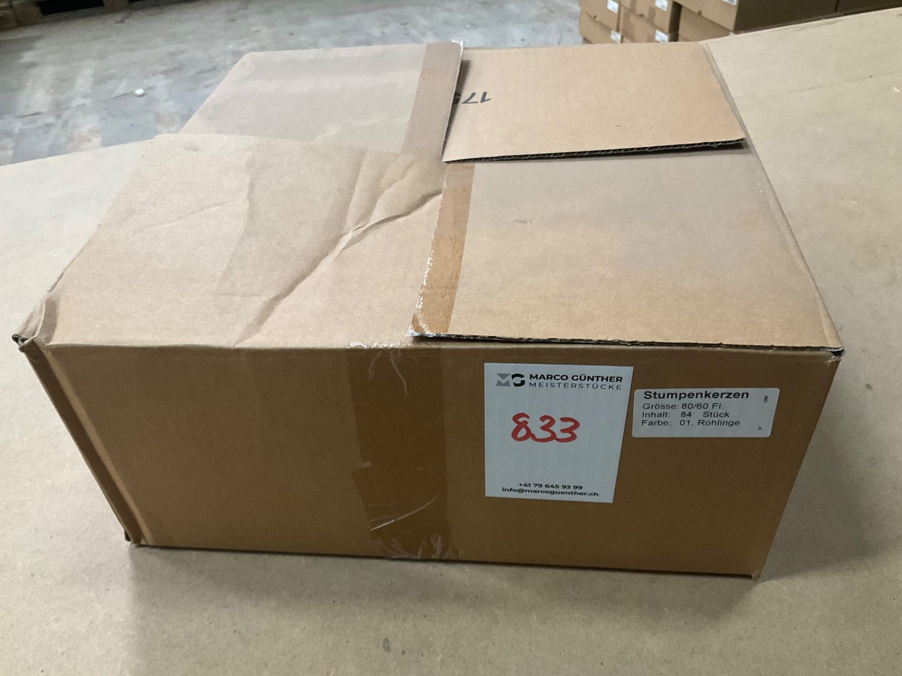 Candele: 833 Posten Kerzen Rohlinge aus Liquidation – Nuovo (secondo la descrizione) da Derendingen venduto da Meisterstuecke 2