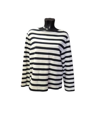 Saint Laurent Paris striped sweater size L cotton