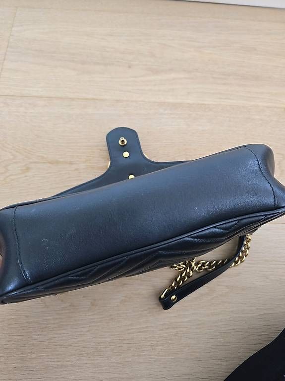 Gucci Borse da donna: Gucci GG Marmont Medium Schultertasche Schwarz – Usato da Zug venduto da gold.schmuck 3