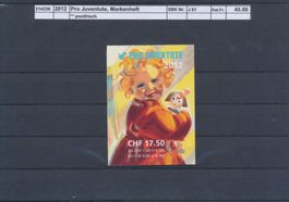 2012 Pro Juventute, Markenheftchen, ** postfrisch