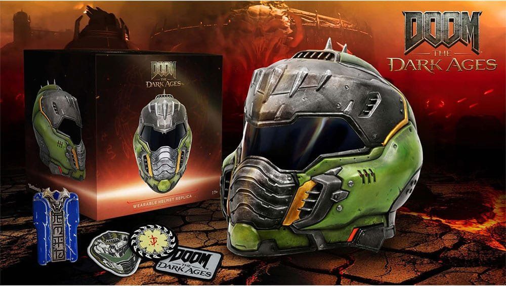 Statuette: Doom The Dark Ages Replica Helm – Nuovo (secondo la descrizione) da Boll venduto da Marquee