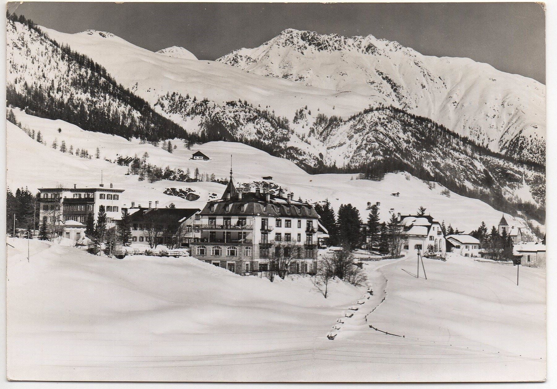 Ansichtskarten: CELERINA Hotel Restaurant Cresta Kulm – Gebraucht aus Jona von philajona