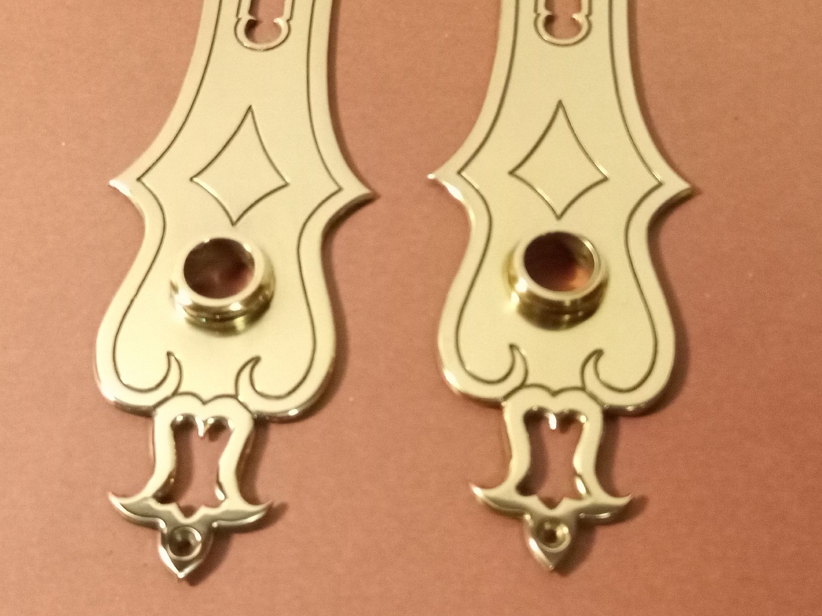 Ferramenta: Schöne Jugendstil Türschilder Messing – Usato da basel venduto da markusb07 3