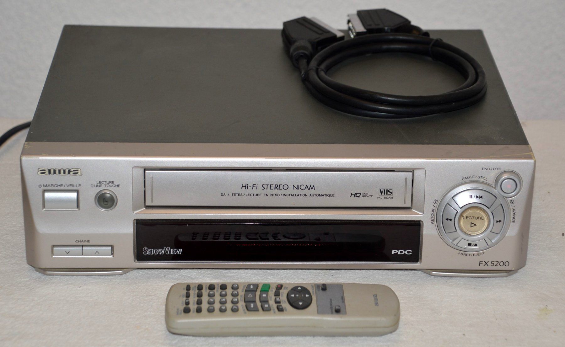 Aufnahmegeräte: Videorecorder VHS Aiwa HV-FX5200LE magnétoscope – Gebraucht aus Collonges von arashee