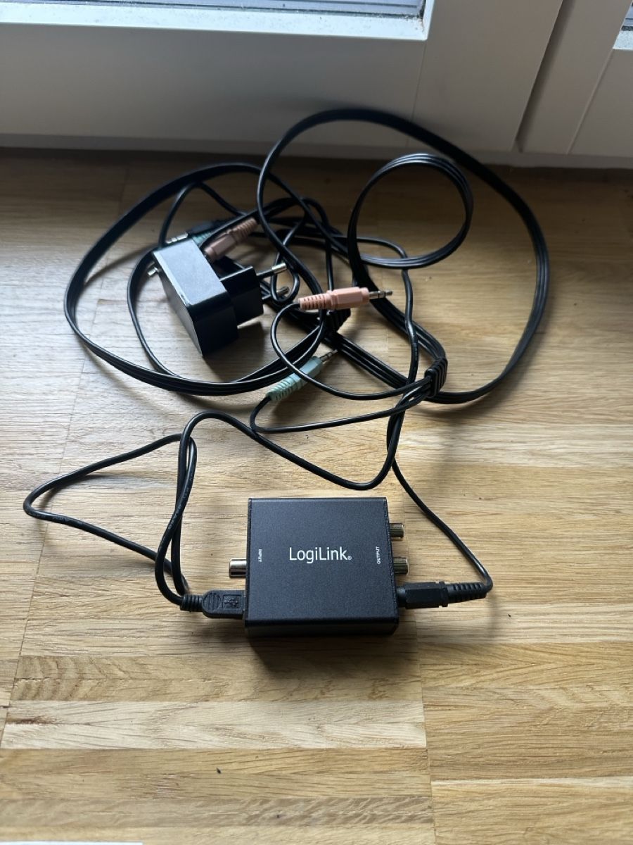 Convertitori: LogiLink Audio Converter CA0101: Optimiere das Klangerlebnis – Usato da Basel venduto da donald_duck_313