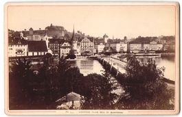 Fotografie Lucerne, Vue partielle et le 