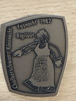 Fasnachts-Plakette Küssnacht 1982, Rigilüüt, Vintage!